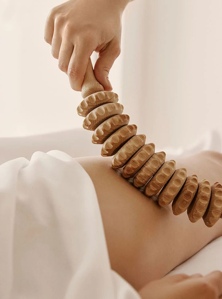 Vorys Wood Therapy Massage Tool (12 Roller)