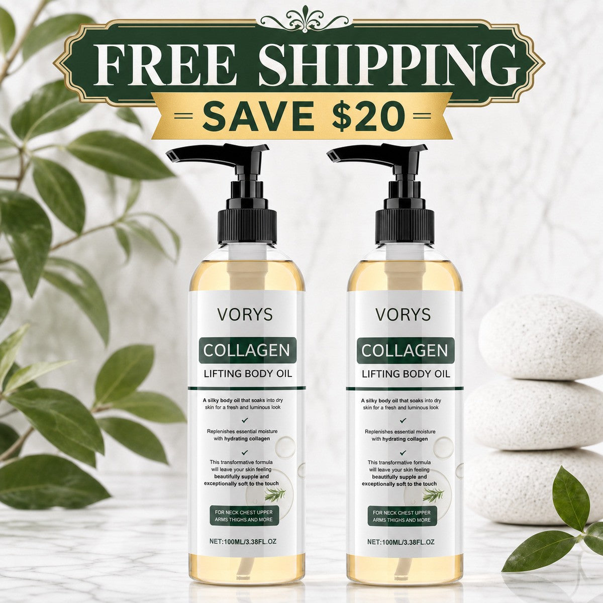 Vorys Collagen Oil